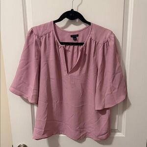 Ann Taylor Soft Pink Blouse